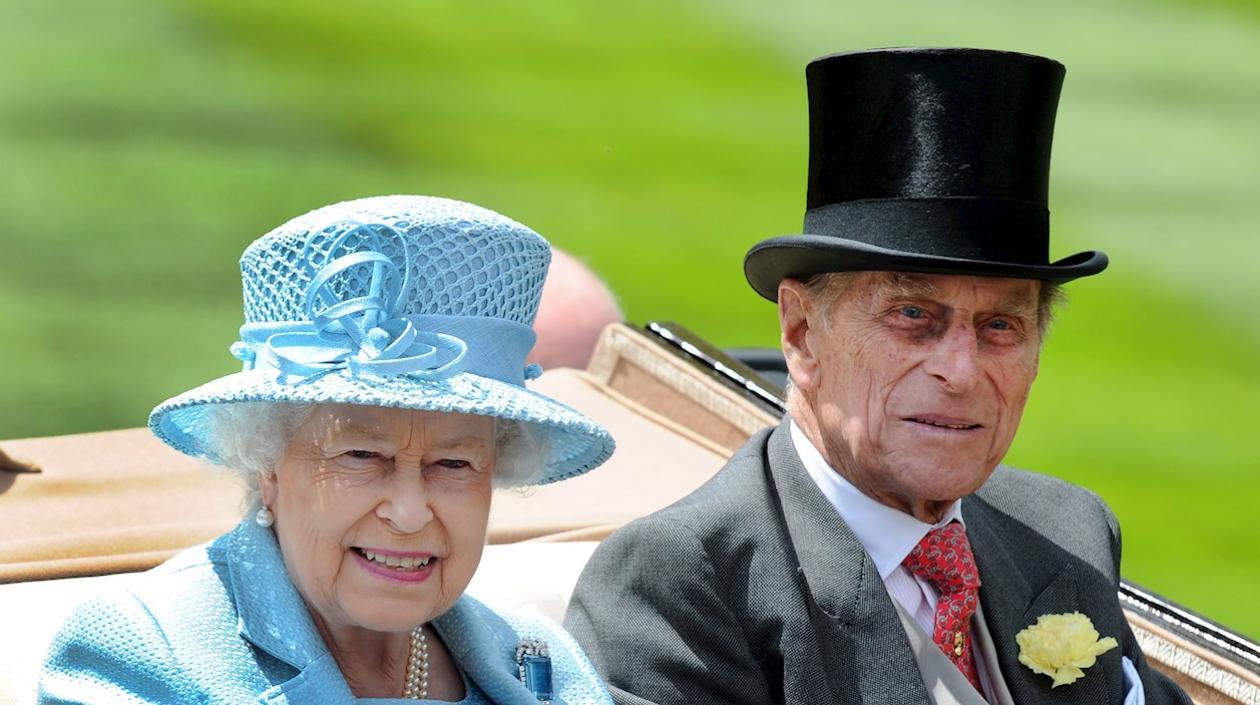 Reina Isabel y su esposo el príncipe Felipe.