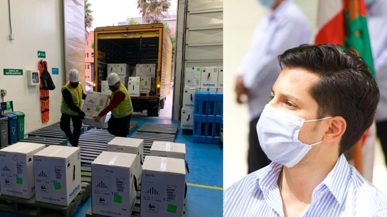 Germán Escobar, jefe de gabinete del Ministerio, explicó el destino de las 270.270 vacunas de Pfizer.