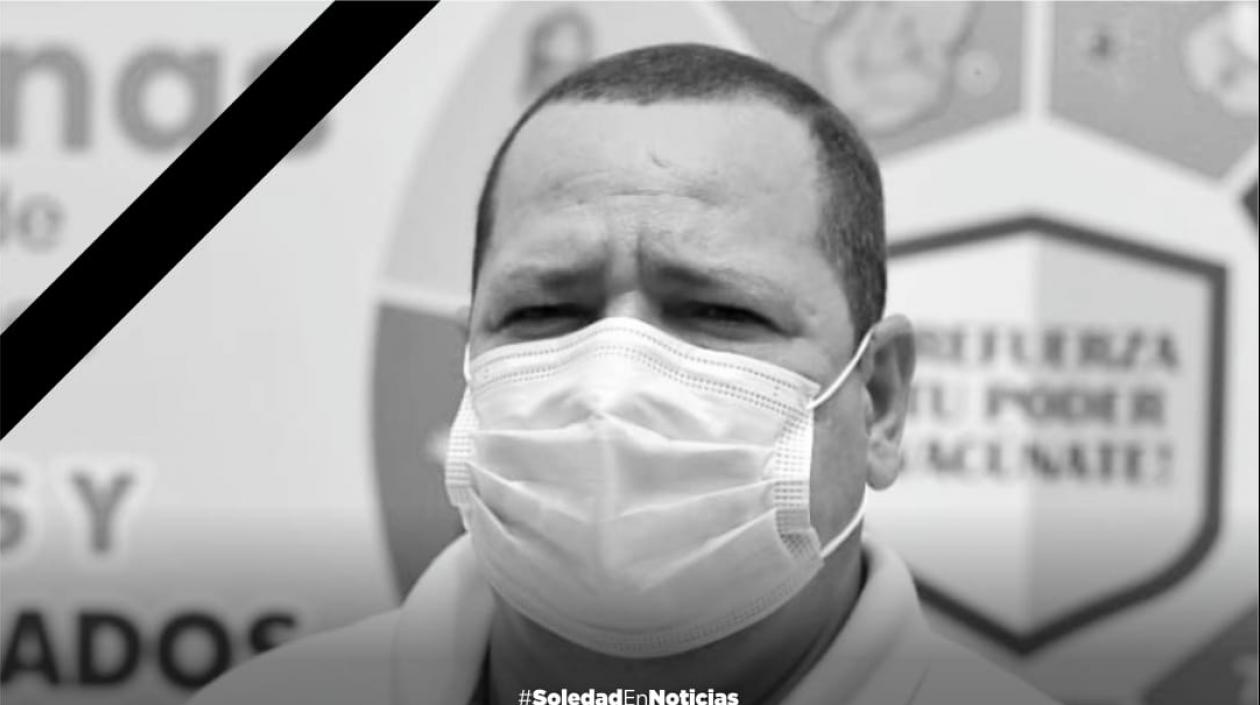 Javier Cabarcas Pinedo, secretario de Salud de Soledad, fallecido el viernes por Covid-19.