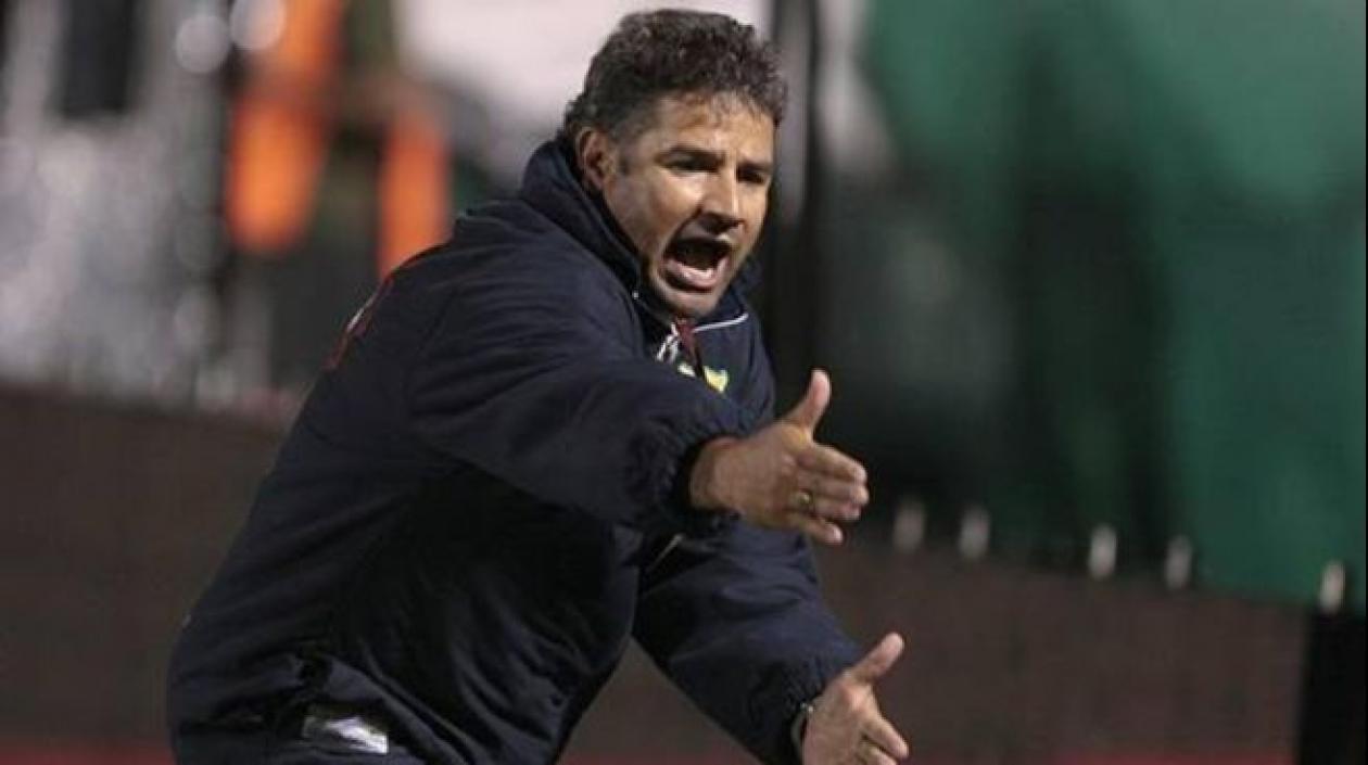 El técnico Guillermo 'Teacher' Berrío.