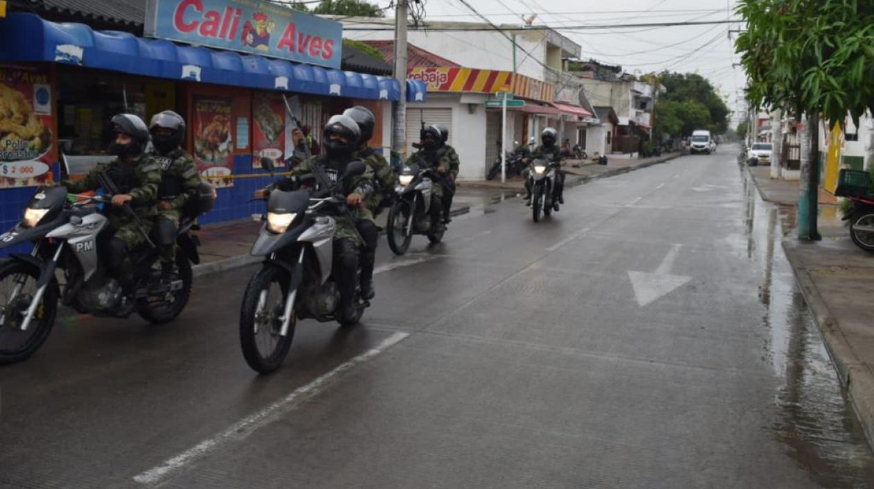 Imagen de los operativos.