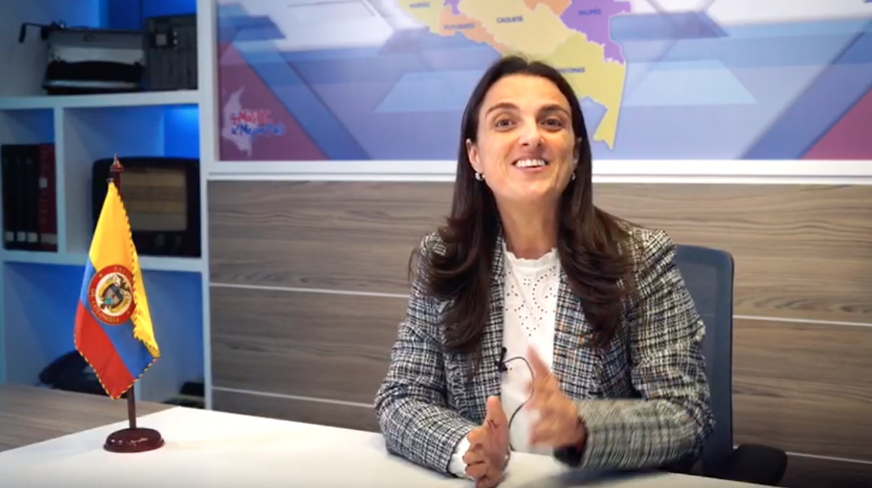 La Ministra de las TIC, Karen Abudinen.