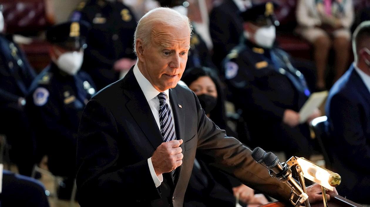 El presidente estadounidense, Joe Biden.