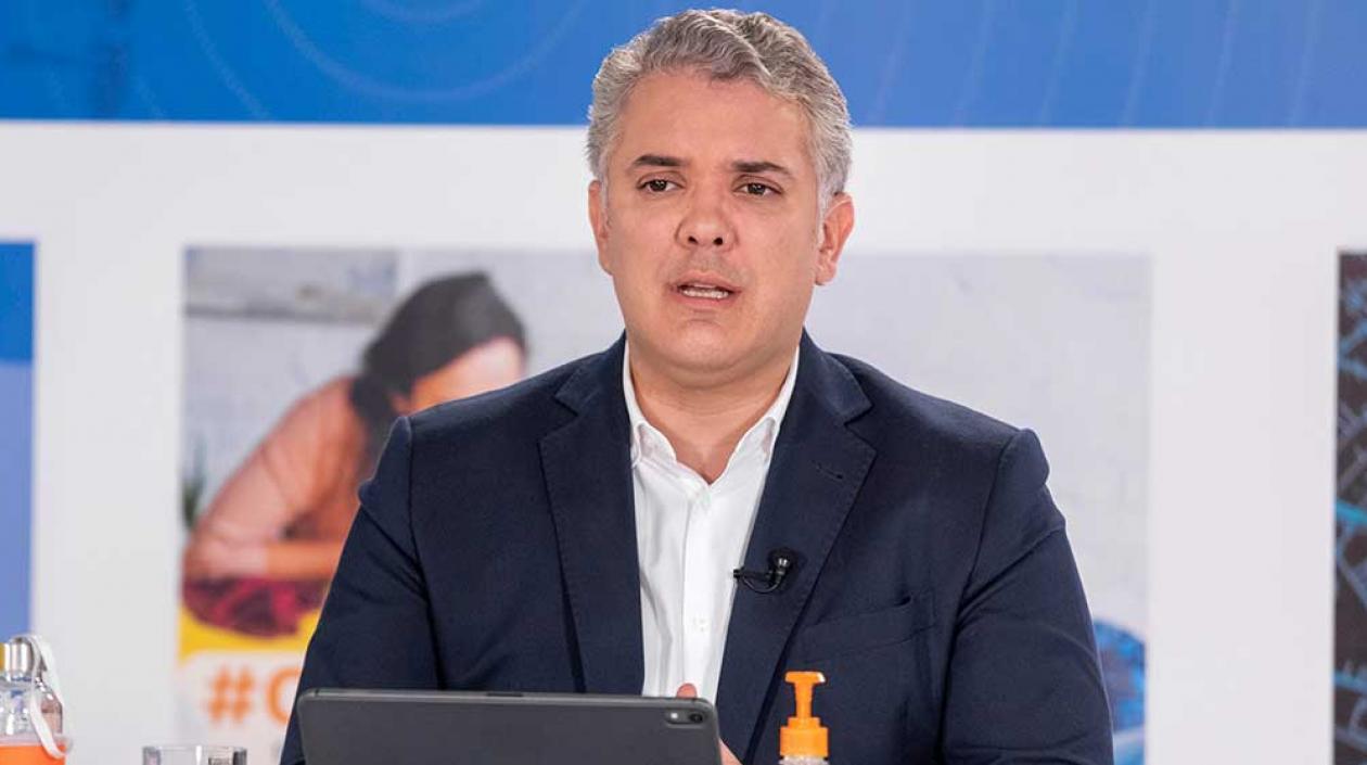 El Presidente de la República, Iván Duque.