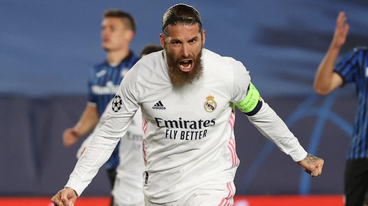 El defensa Sergio Ramos.
