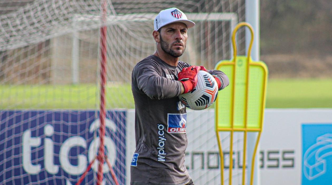 Sebastián Viera, capitán de Junior. 