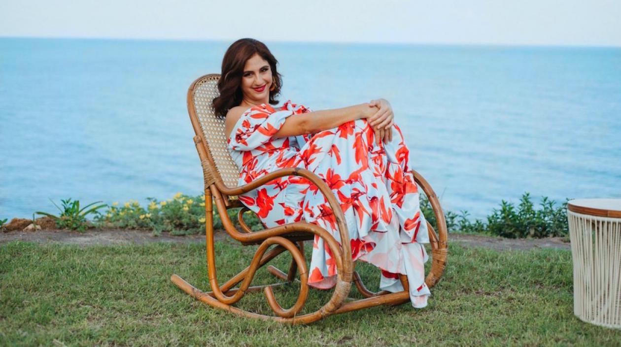 La cantante Isa Mebarak.