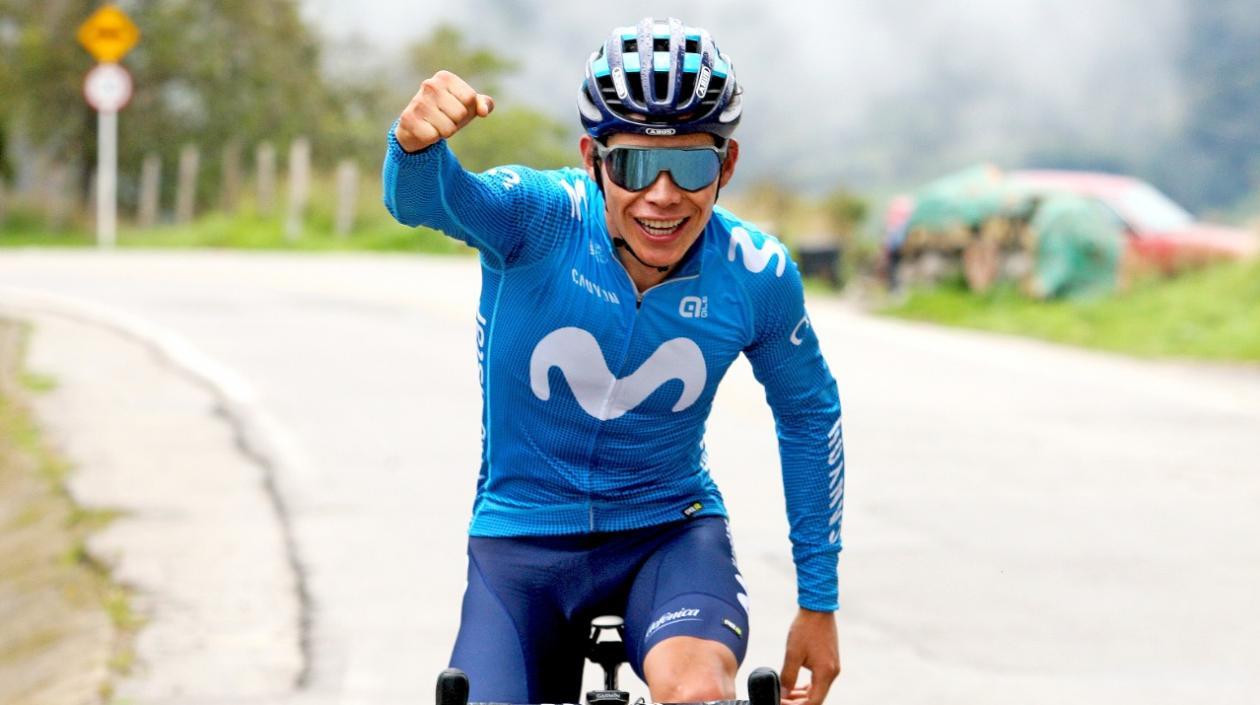 Miguel Ángel López, ciclista colombiano. 