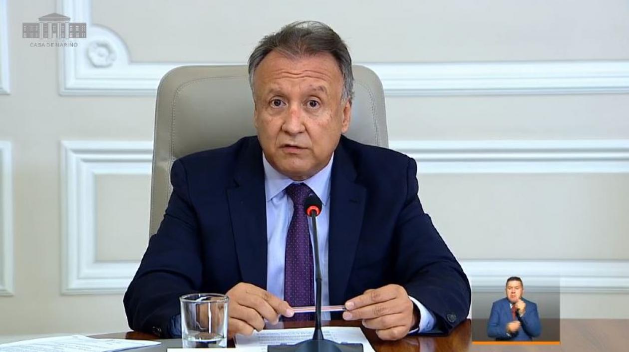 Luis Alexander Moscoso Osorio, ​Viceministro de Salud Pública