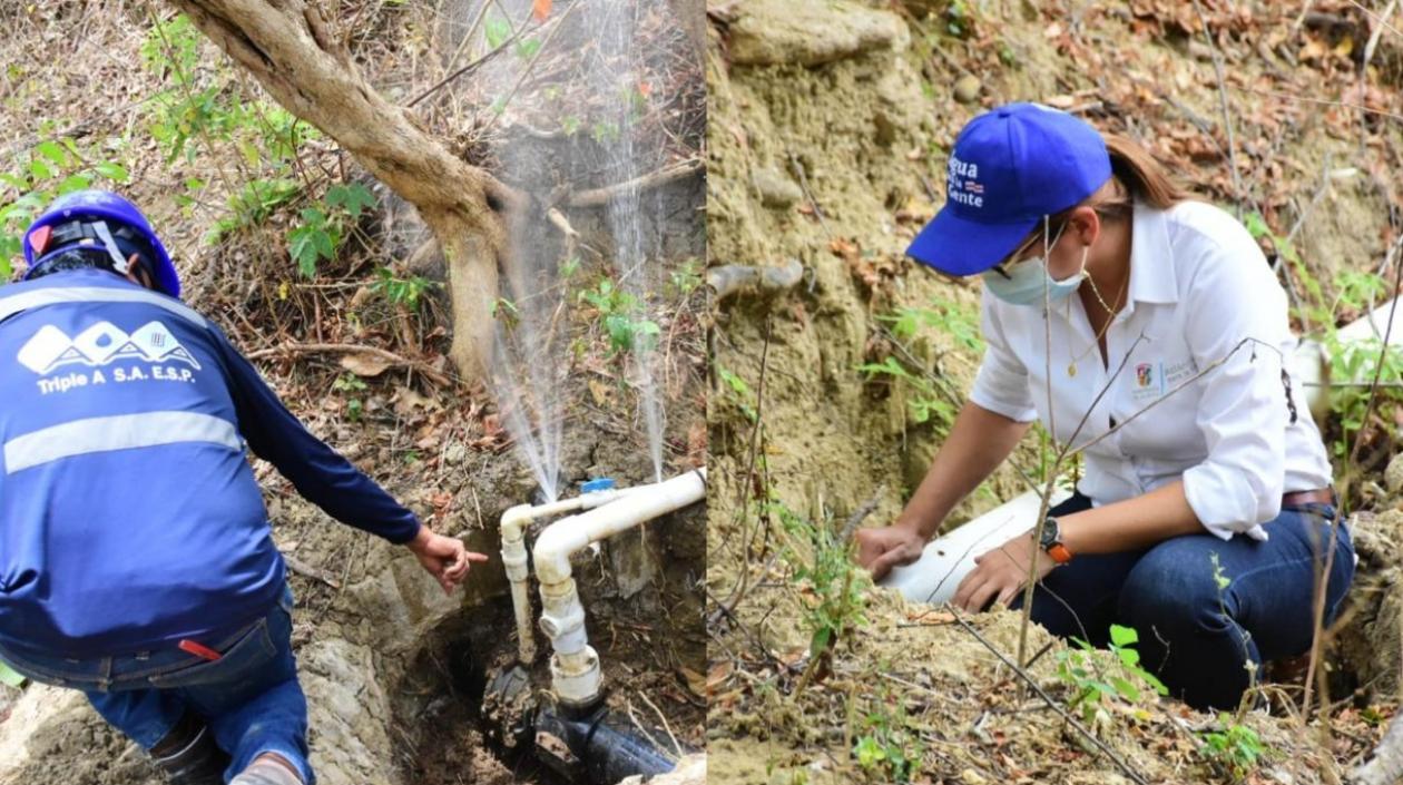 Imágenes de dos de las conexiones detectadas.