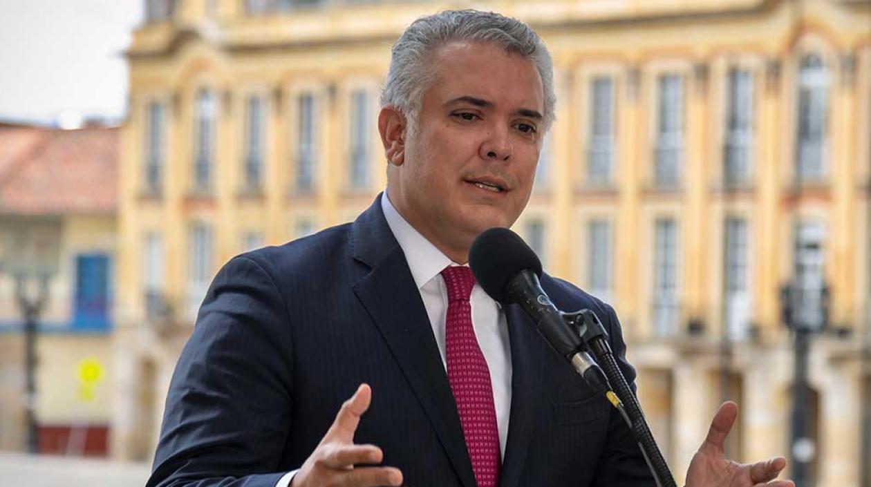 El Presidente de la República, Iván Duque.