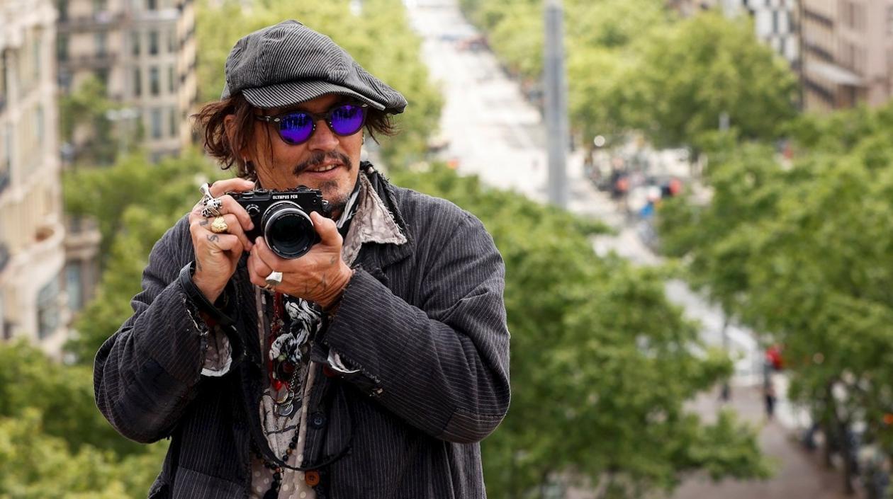 Johnny Depp, actor estadounidense. 