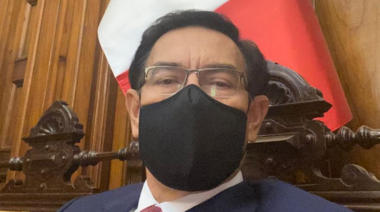 El expresidente peruano Martín Vizcarra.