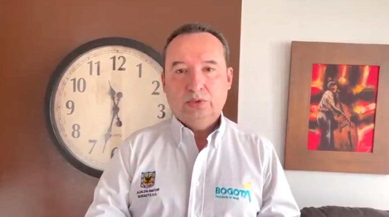 Alejandro Gómez, Secretario de Salud de Bogotá.