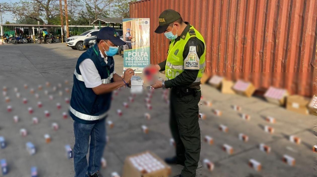 Aprehensión de celulares