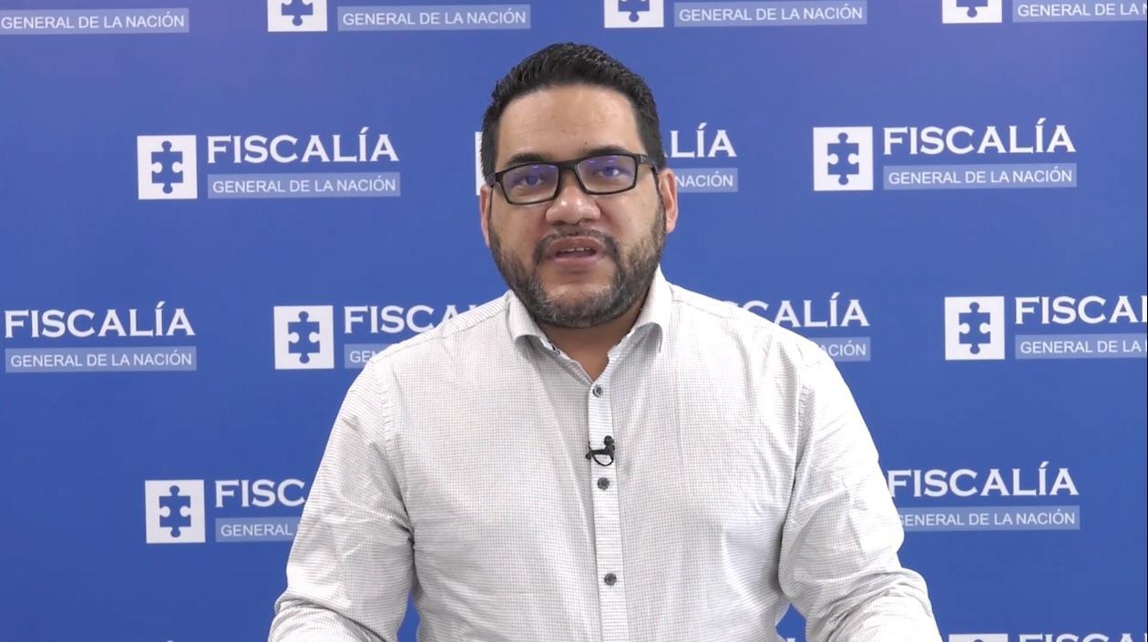 Eduard Alirio Calderón, Director Especializado contra la Corrupción de la FGN.