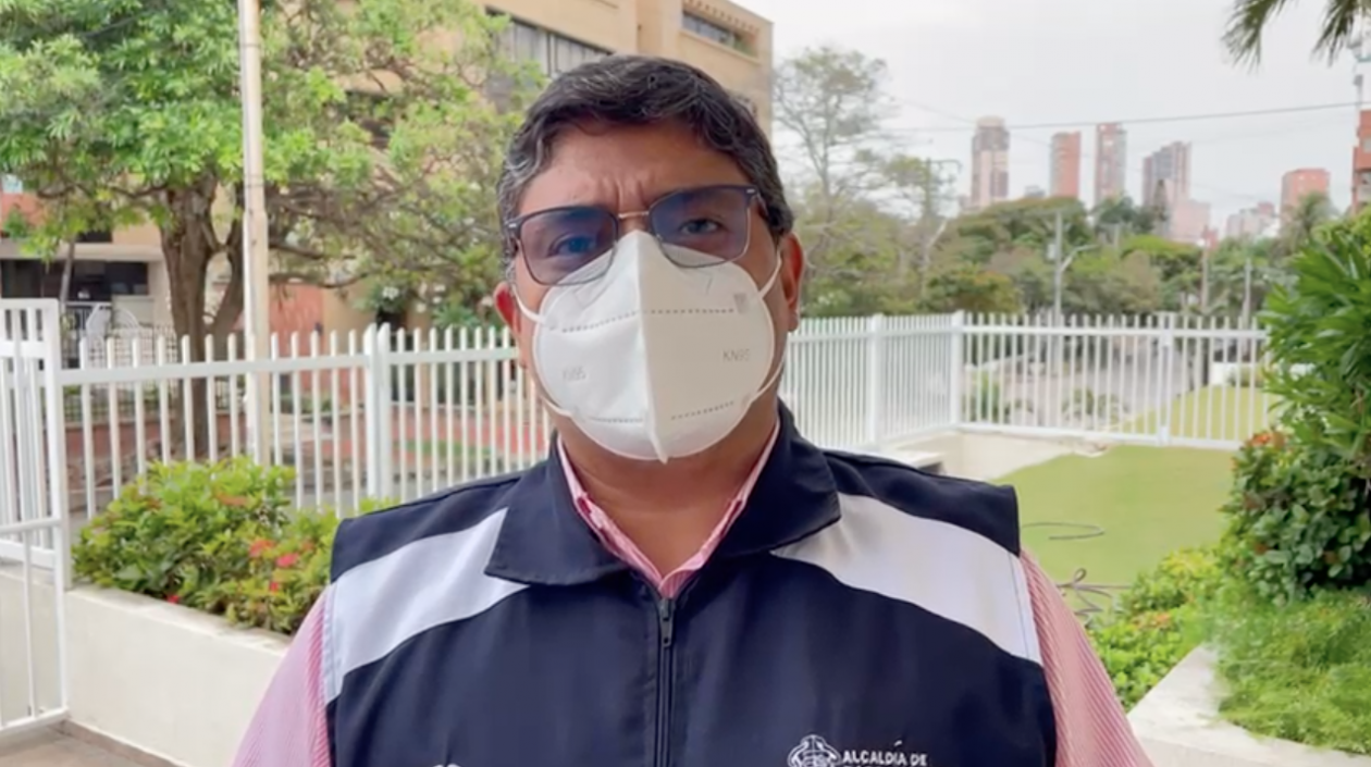 El secretario de Salud, Humberto Mendoza.