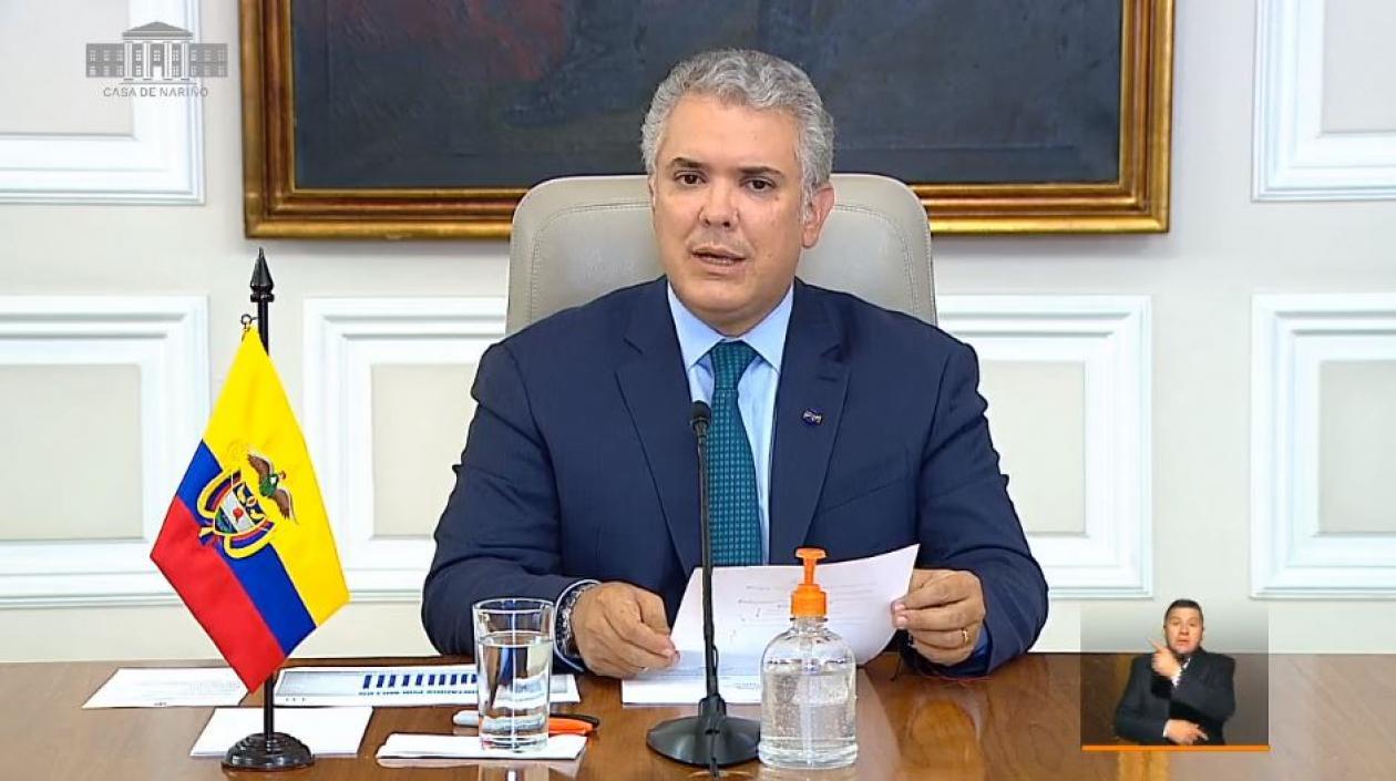 Iván Duque, Presidente de la República.