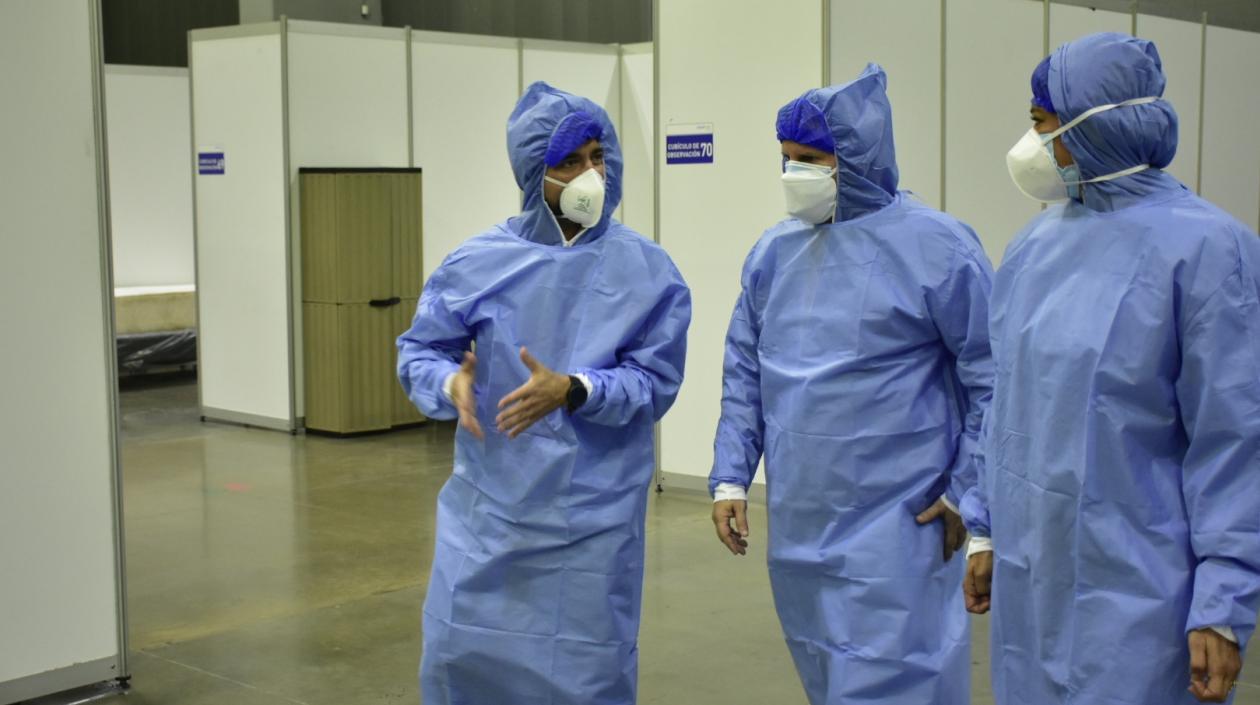 El Alcalde de Barranquilla, Jaime Pumarejo.