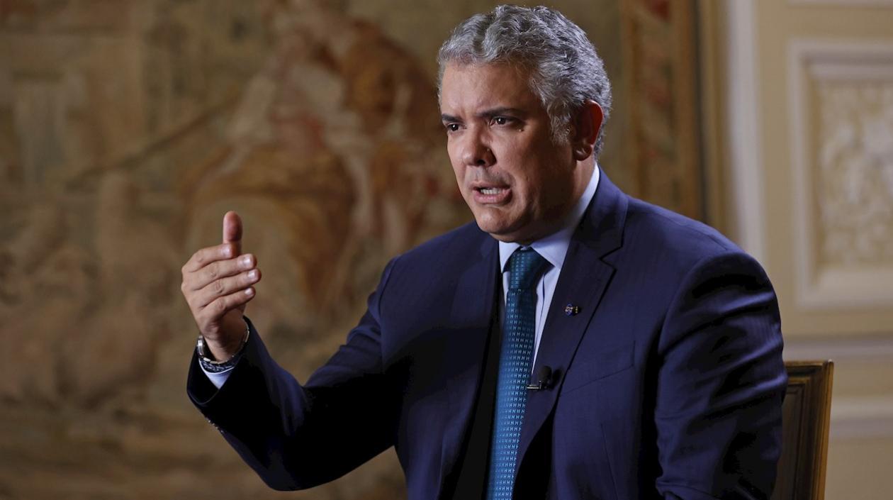 El Presidente de la República, Iván Duque.