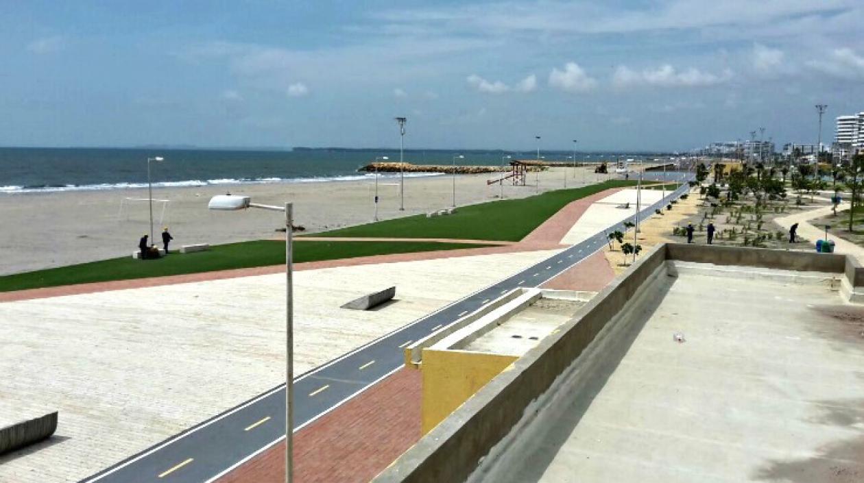 Parque Lineal de Crespo en Cartagena.