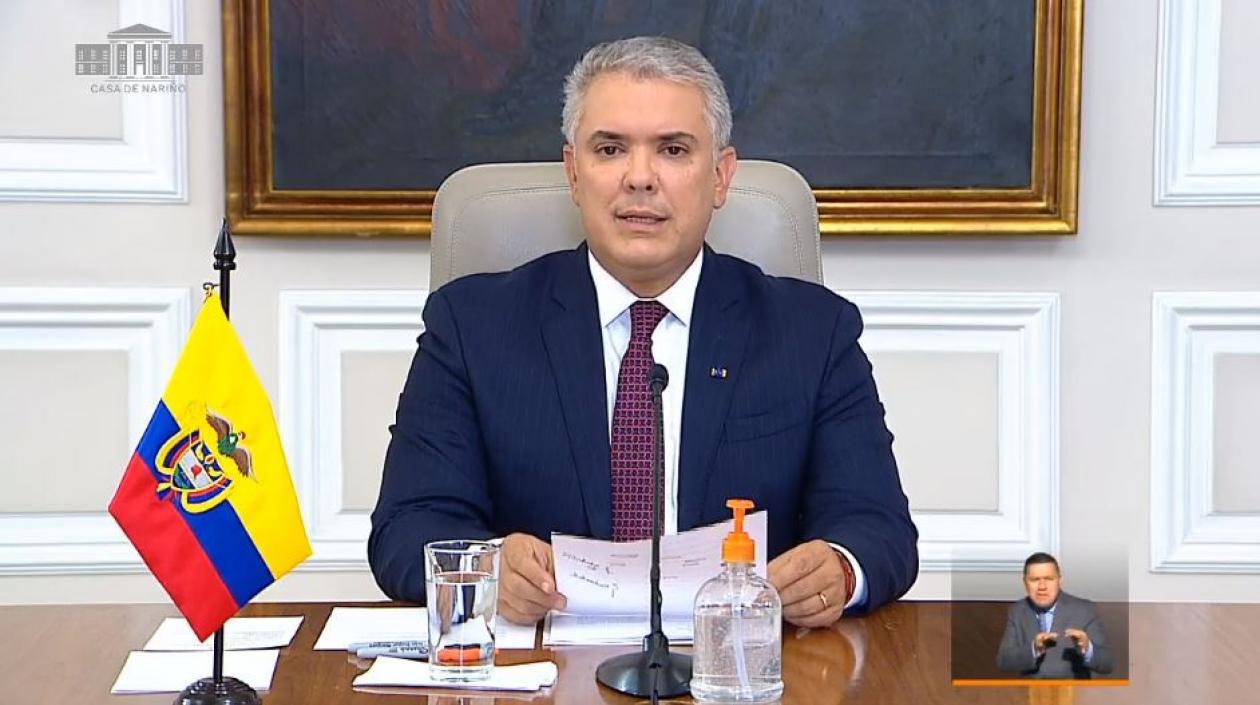 Iván Duque, Presidente de la República.