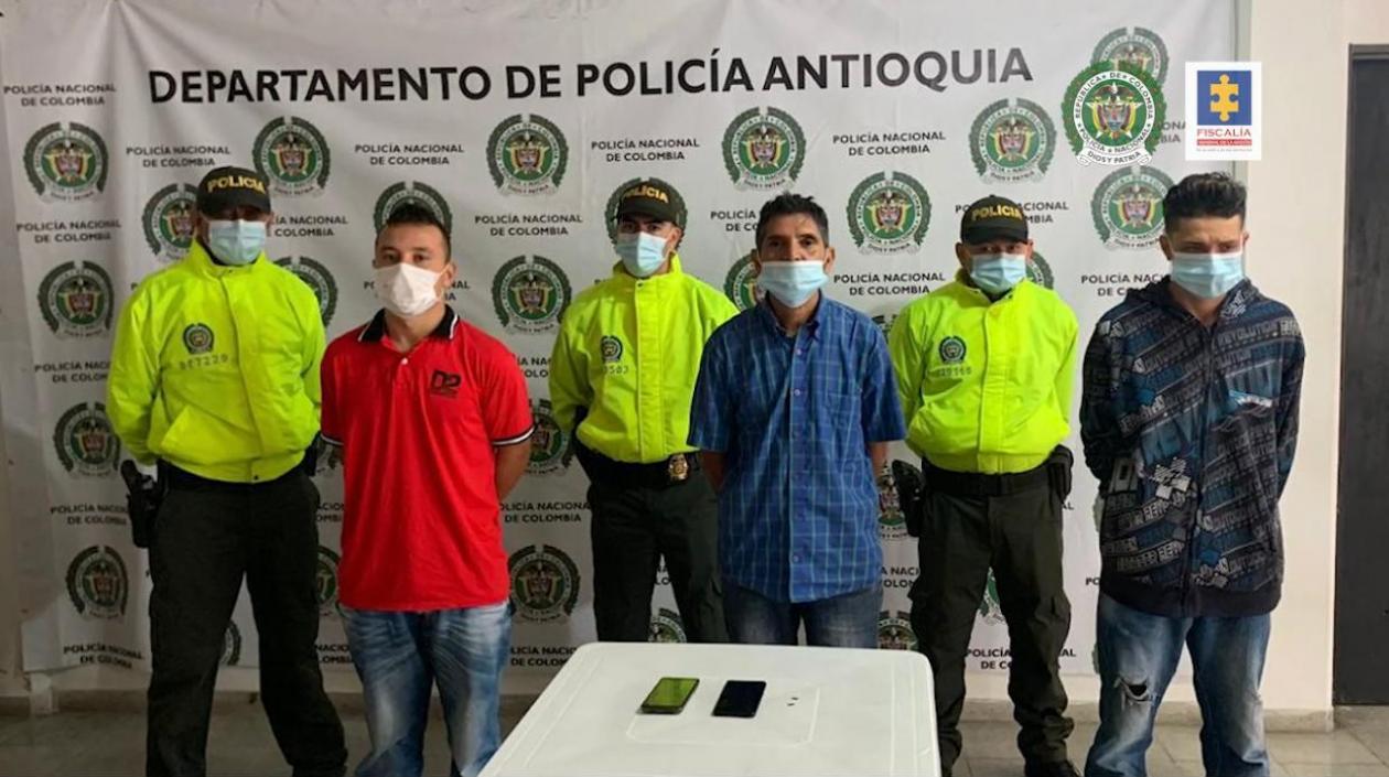 Los tres condenados.