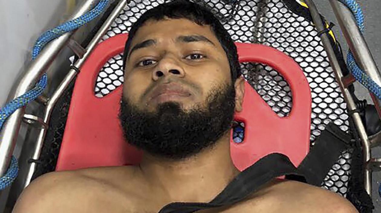 Akayed Ullah el día de su captura en 2017.