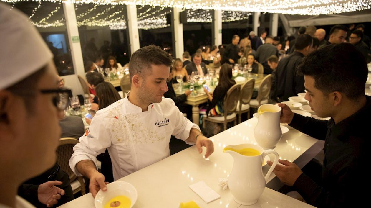 El chef colombiano Juan Manuel Barrientos. 