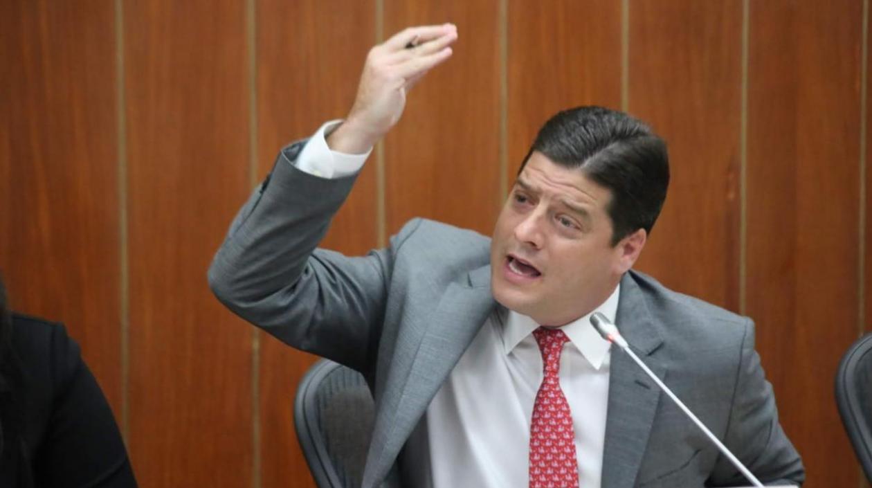 El senador de la República, Mauricio Gómez Amín.