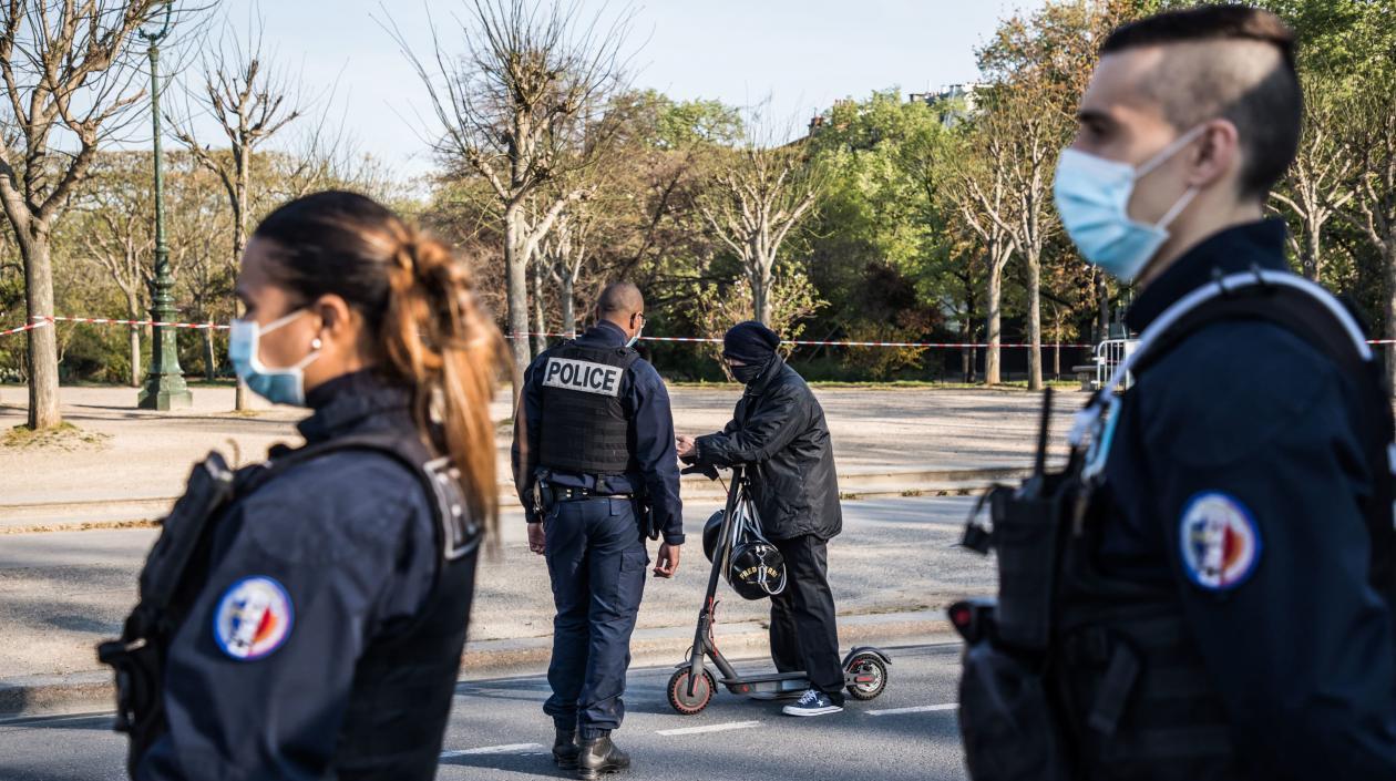 Policía francesa. 