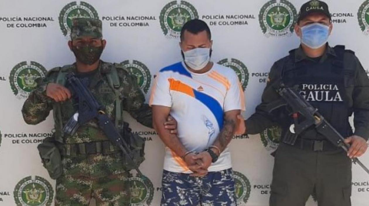 Carlos Andrés Quevedo Jaraba, alias 'Carlitos'.