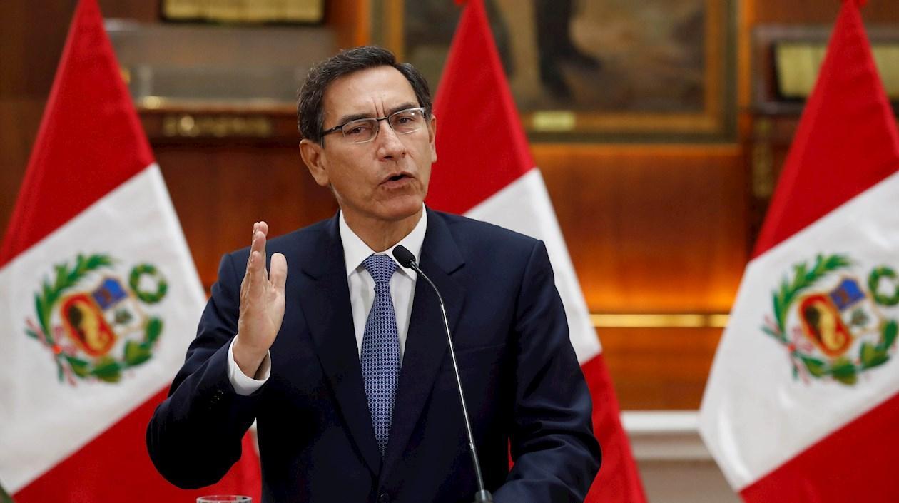 Martín Vizcarra, expresidente de Perú.