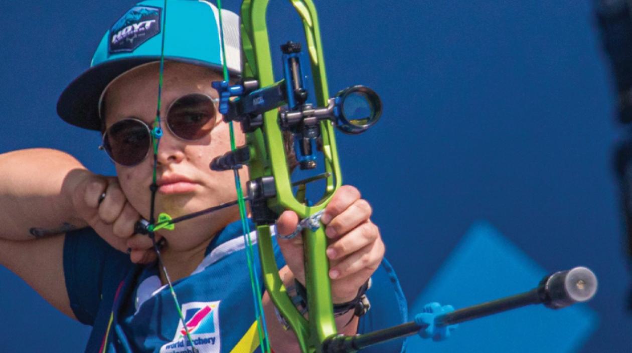 Nora Valdez, arquera colombiana. 