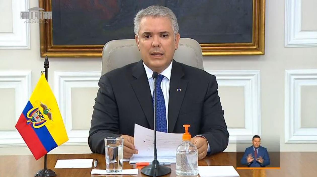 Presidente Iván Duque 