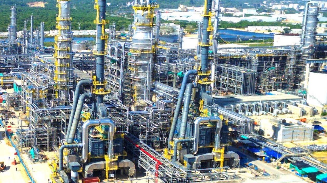La Refinería de Cartagena -Reficar-.