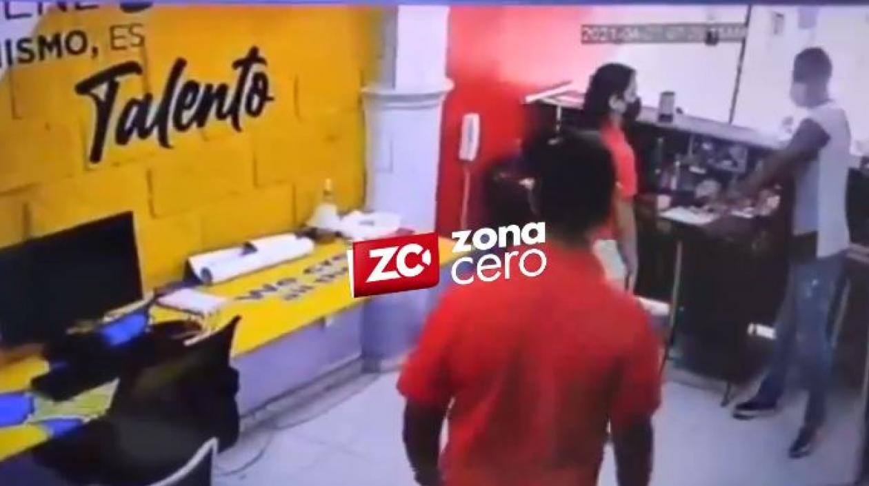 Llegó a robar a una empresa de publicidad.