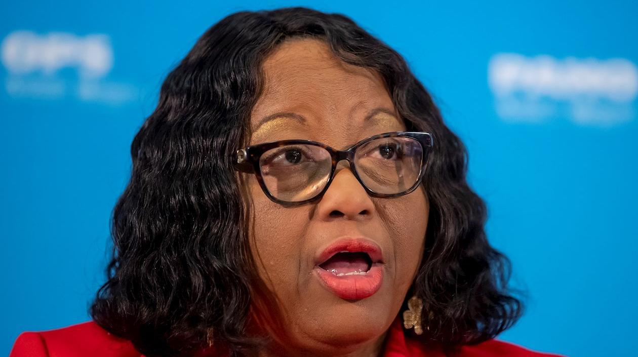 La directora de la OPS, Carissa Etienne.