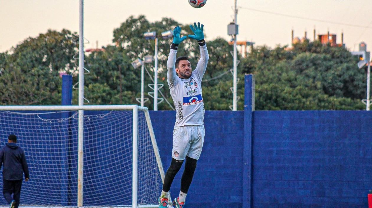 Sebastián Viera, capitán de Junior. 