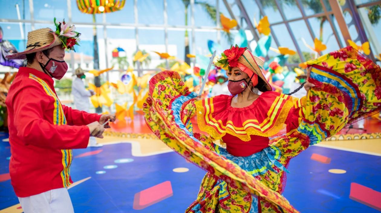 La danza es una de las expresiones más culturales más populares en el Atlántico. 