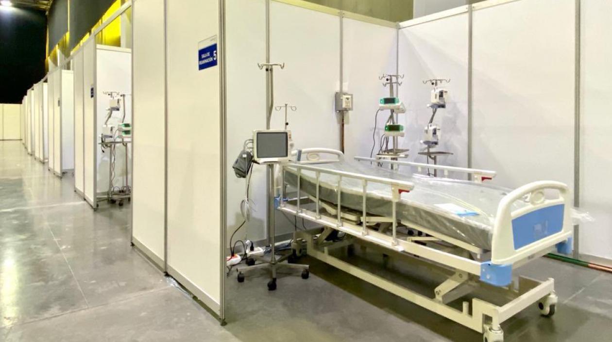 Hospital de campaña del Puerta de Oro. 