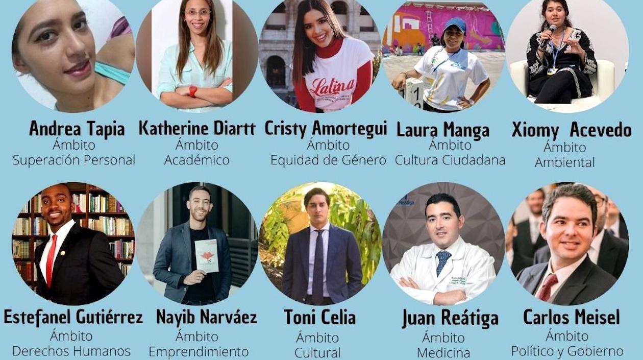 Estos son los jóvenes sobresalientes de la JCI Atlántico.