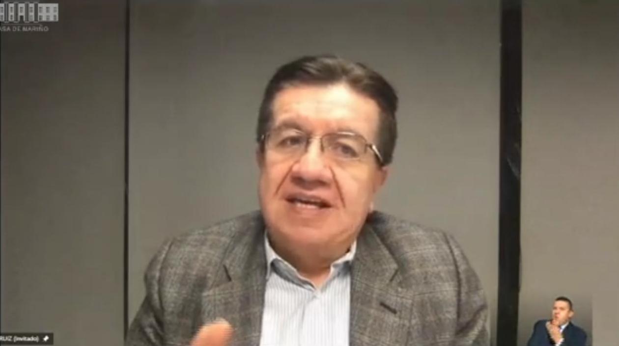 Fernando Ruiz, ministro de Salud.