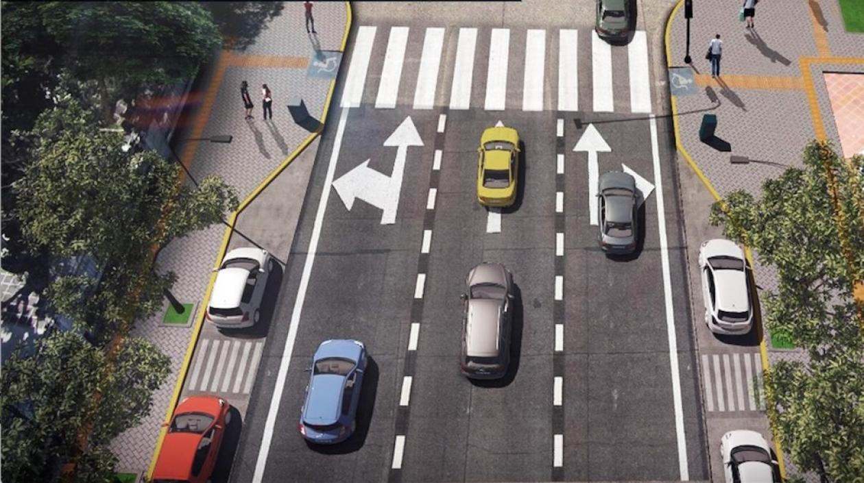 Modelo de las Zonas de Estacionamientos.