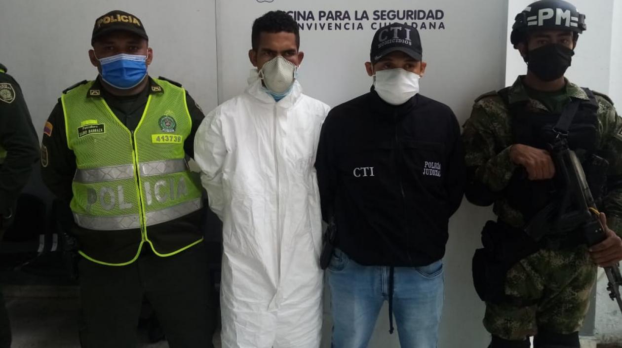 Gustavo Junior Ferrer Balza, alias 'El Papo'.