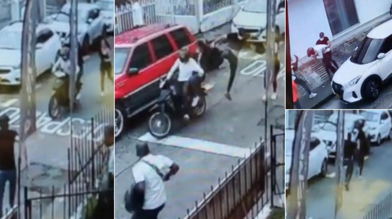 Digno de una película de acción.