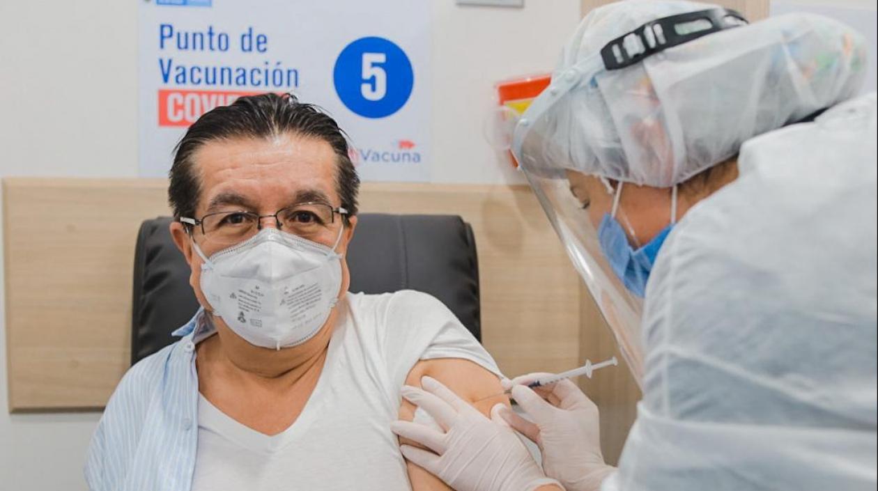 El Ministro de Salud, Fernando Ruiz.