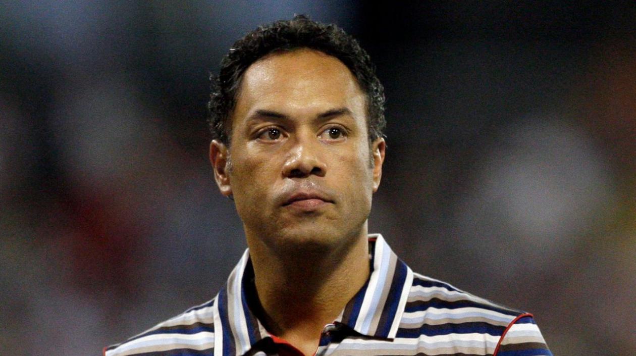 Roberto Alomar, exjugador de Grandes Ligas. 