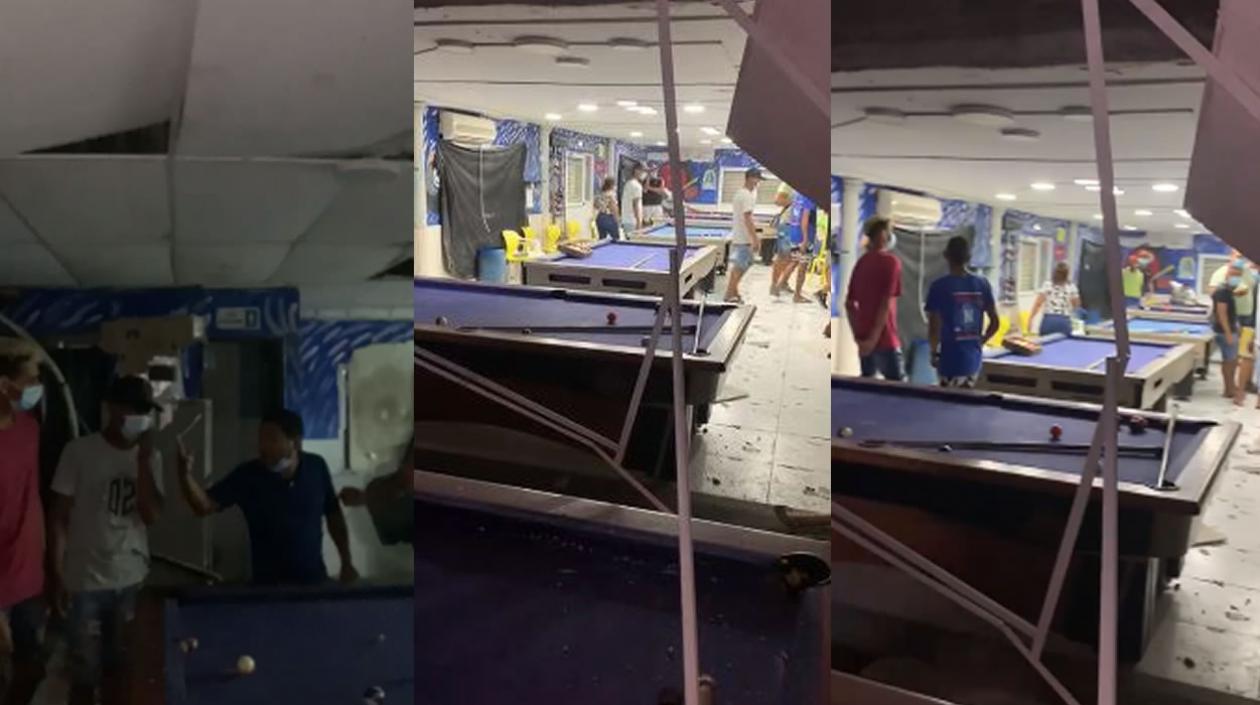 Sorprenden a 61 personas en un billar en Gaira