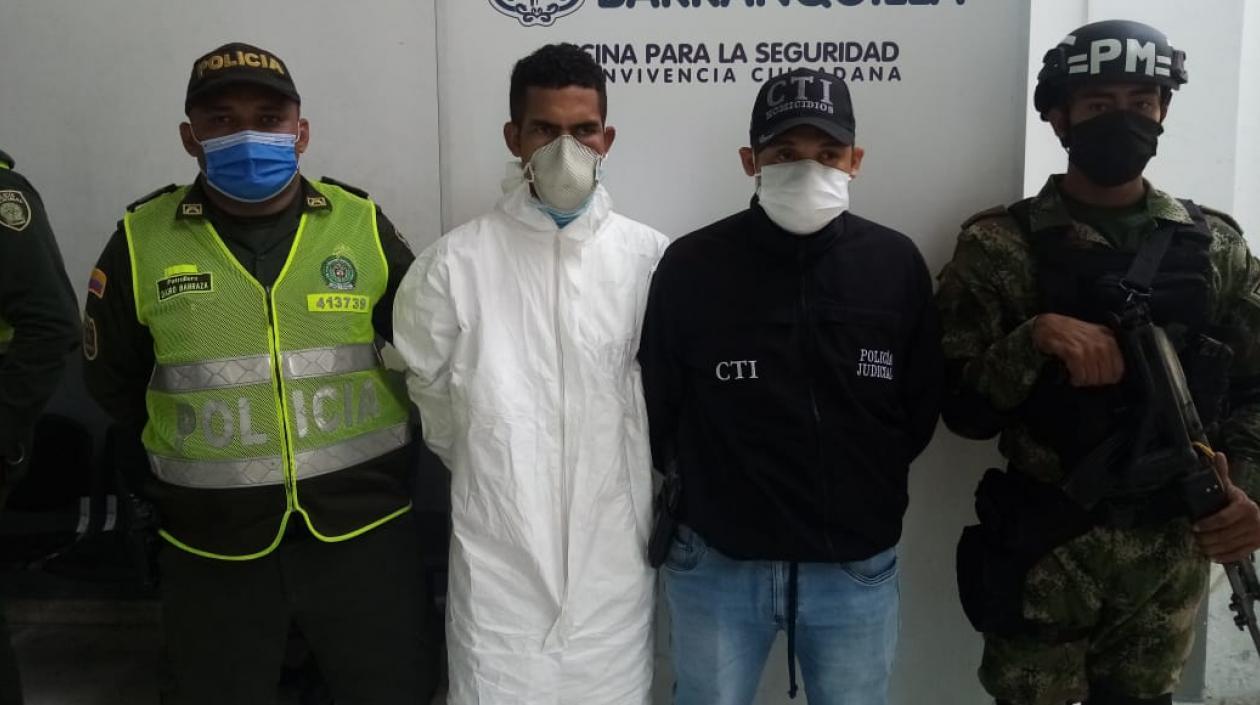 Gustavo Junior Ferrer Balza, alias 'El Papo'.